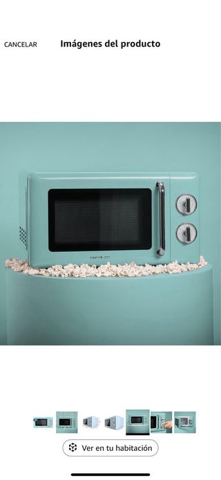 microondas  Cecotec Vintage 20L Azul.