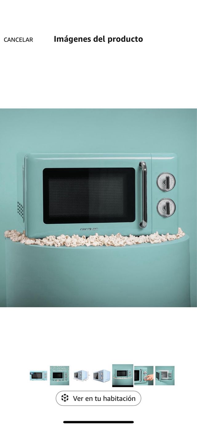 Horno Cecotec Vintage 20L Azul