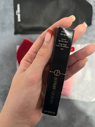 Set Giorgio Armani Neceser Rojo y Perfume My Way