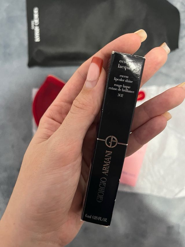 Set Giorgio Armani Neceser Rojo y Perfume My Way