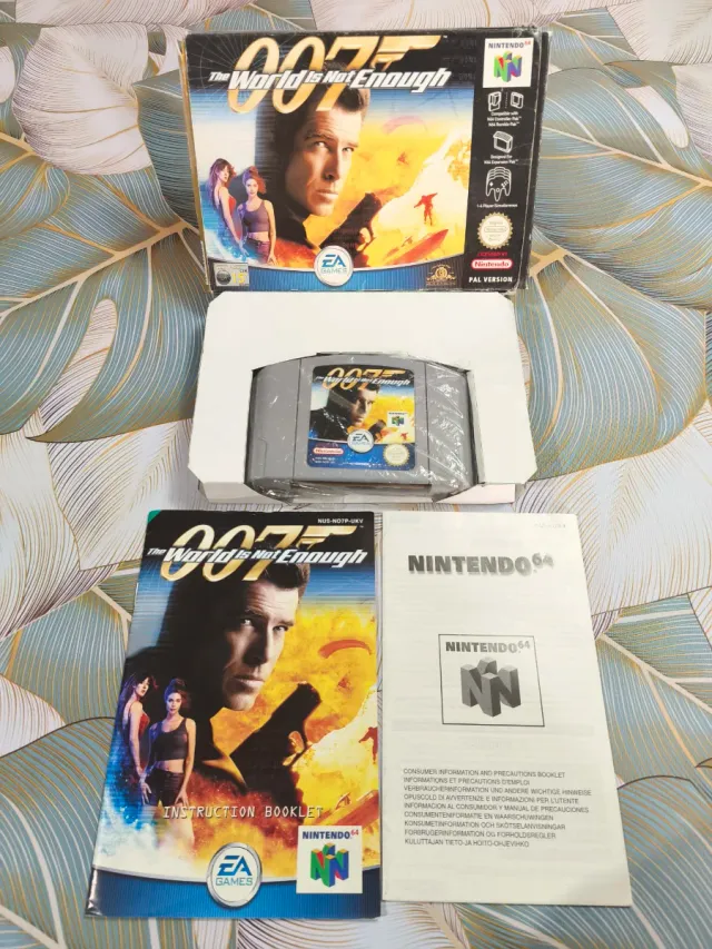 ✨007 Il Mondo Non Basta Mai ☢️ Nintendo 64✨