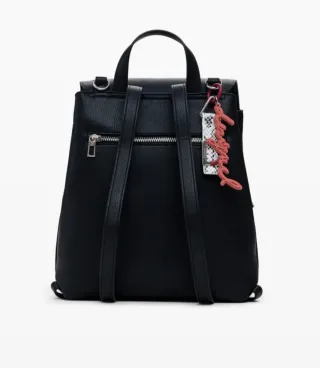 Mochila Desigual negra y blanca