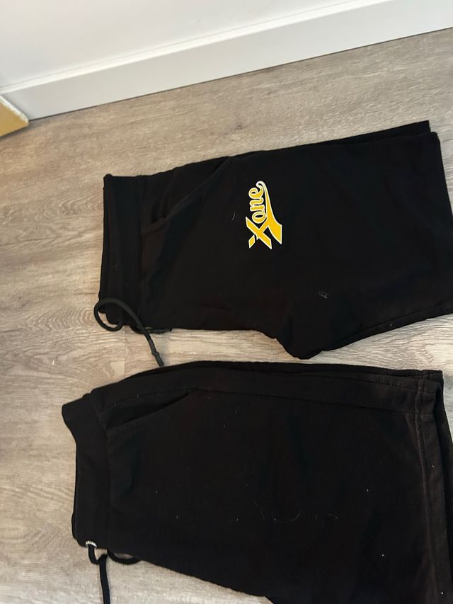 Pantaloncini tuta uomo neri