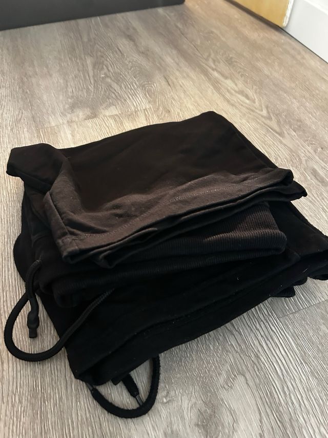 Pantaloncini tuta uomo neri