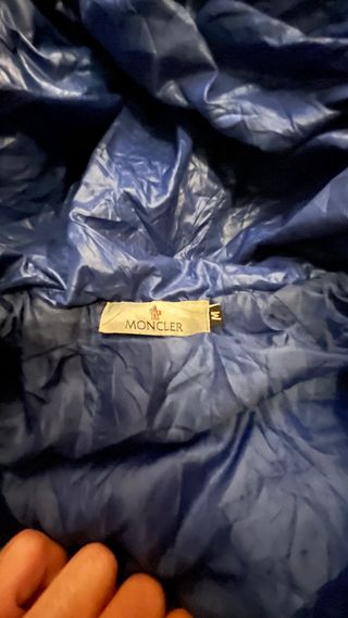 Chaqueta Moncler Azul Mujer