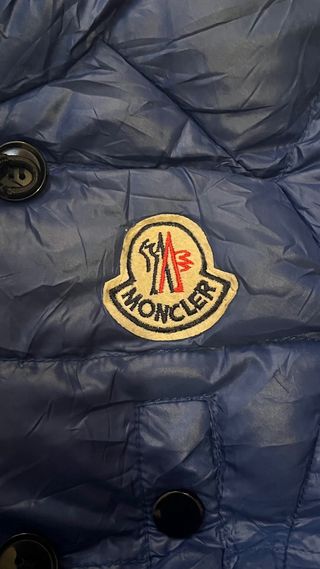 Chaqueta Moncler Azul Mujer