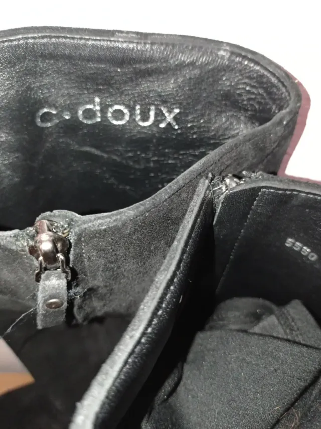 Botas altas C Doux negras talla 39