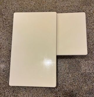 Tavolino basso girevole beige