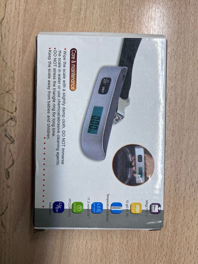 Balanza Digital Portátil hasta 50kg