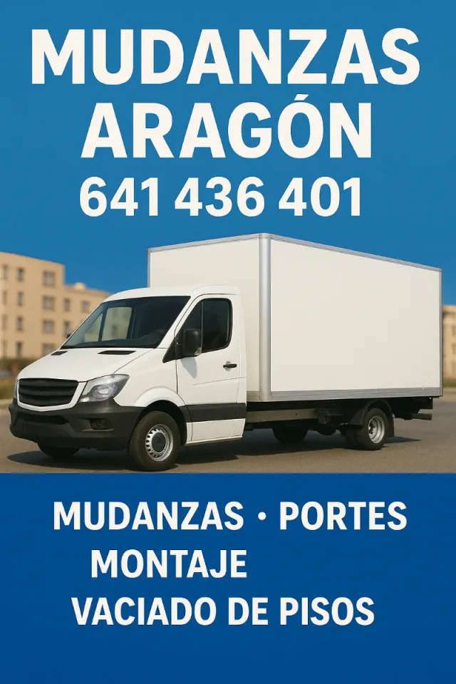 Montaje muebles mudanzas portes Zaragoza arrededor