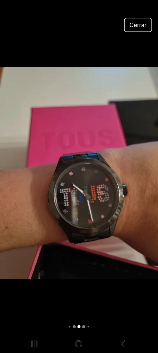 Reloj Tous Negro Multicolor