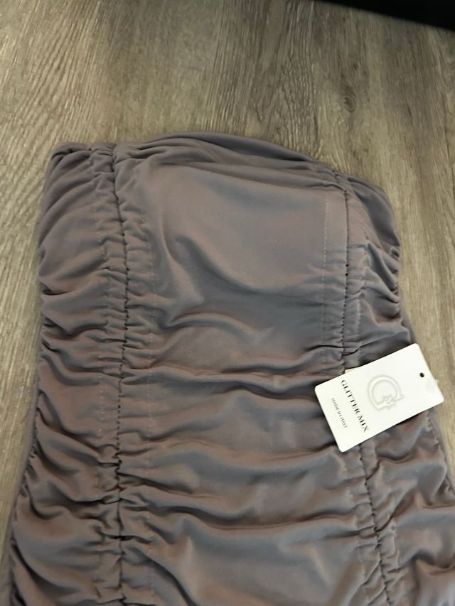 Vestito Glitter Mix donna grigio taglia unica