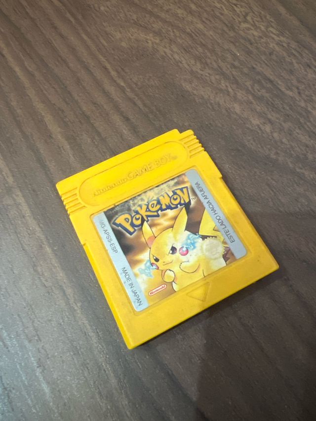 Pokémon Edición Amarilla Game Boy