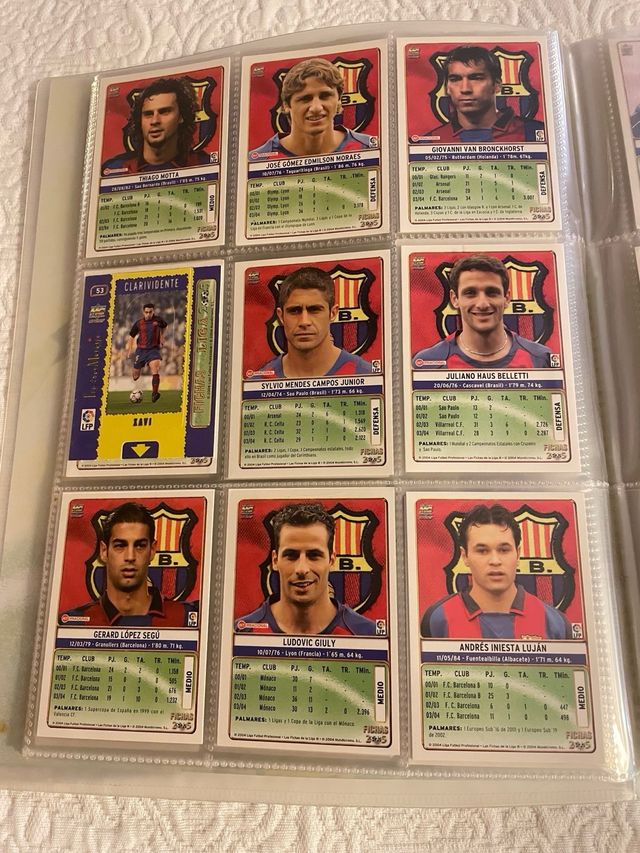Álbum Fichas Liga 2004/2005