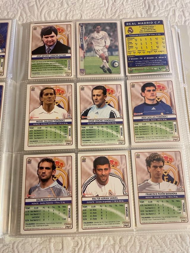 Álbum Fichas Liga 2004/2005