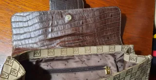 Bolso Roberto Verino Beige y Marrón