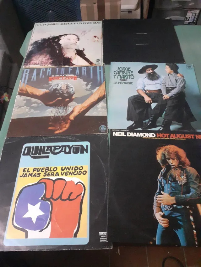 Lote 6 Vinilos LP Folk/Latino