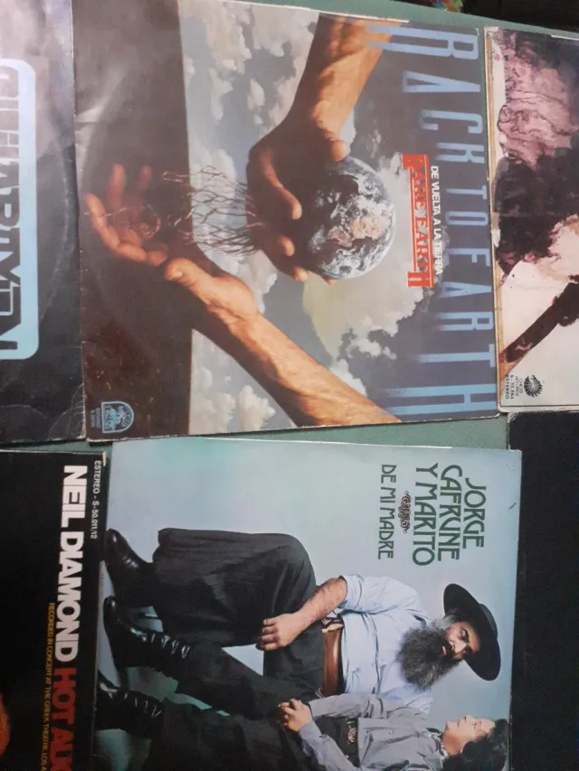 Lote 6 Vinilos LP Folk/Latino