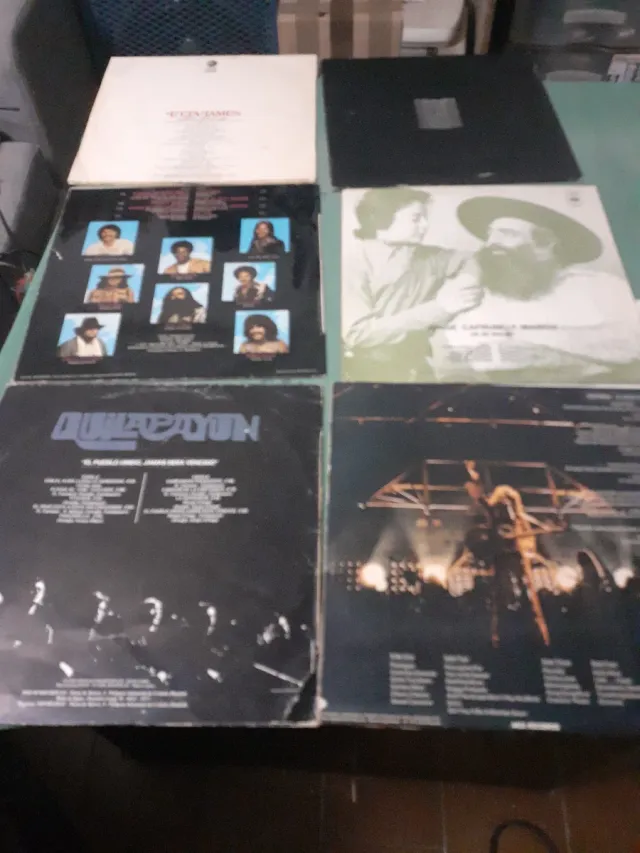 Lote 6 Vinilos LP Folk/Latino