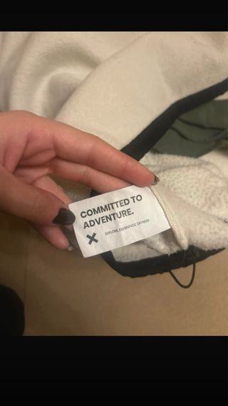 Chaqueta Polar Blue Banana Verde y Blanca