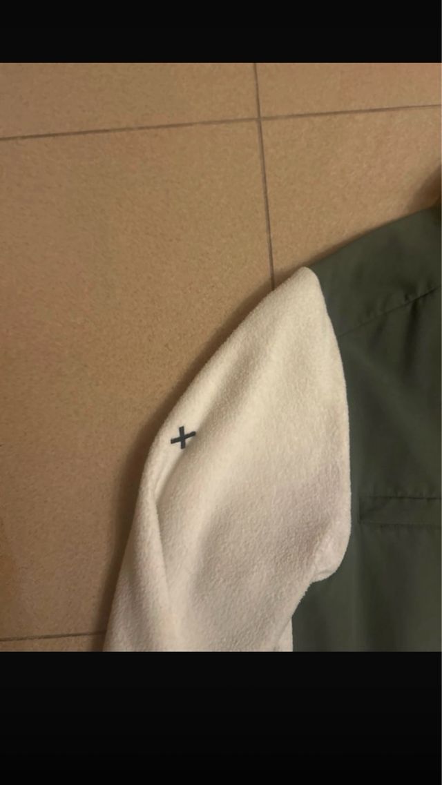 Giubbotto Polar Blue Banana Verde e Bianco