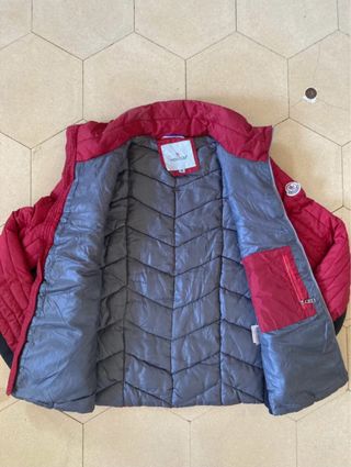 Chaqueta Moncler Mujer Roja y negra