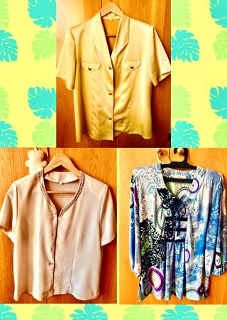 Lote 3 blusas verano mujer