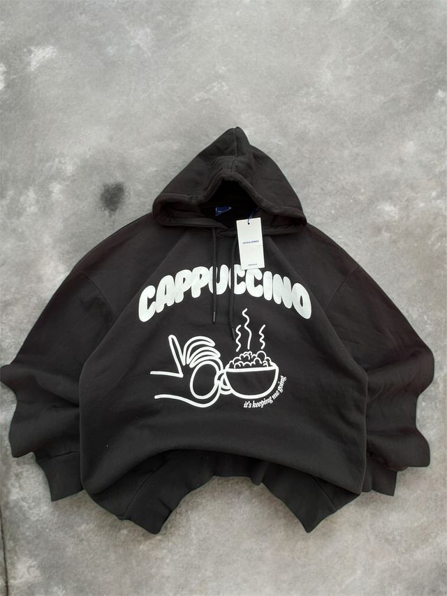 Hoodie Jack  Jones Retro Y2K Streetwear Logo Print