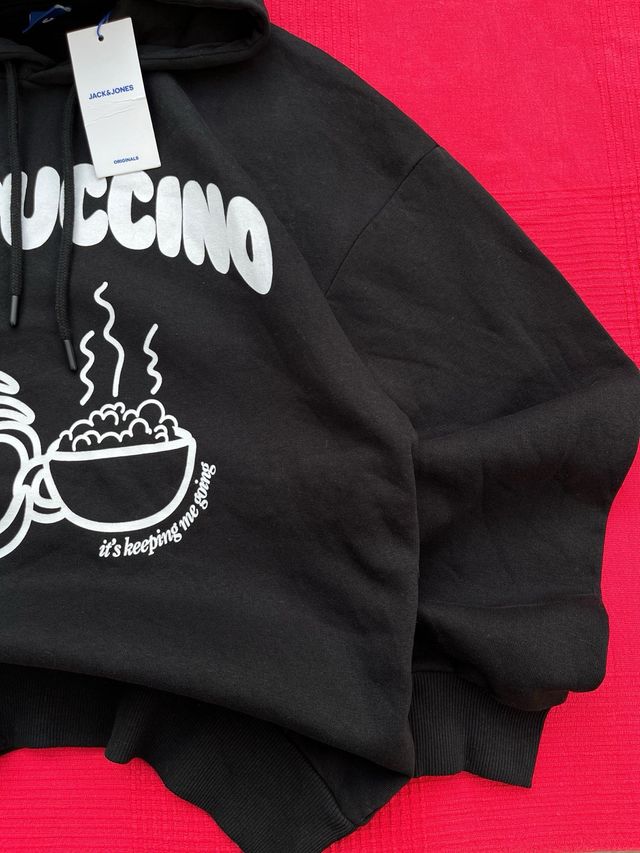 Hoodie Jack  Jones Retro Y2K Streetwear Logo Print