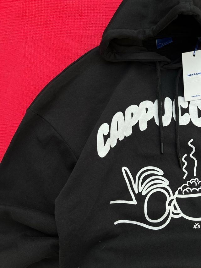 Hoodie Jack  Jones Retro Y2K Streetwear Logo Print