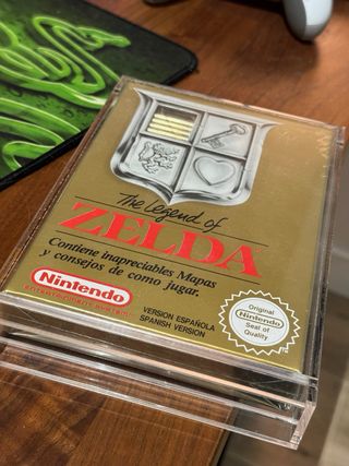 The Legend of Zelda NES Precintado Acrílico