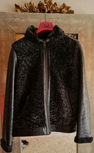 Cazadora Pedro del Hierro Piel y Astracán