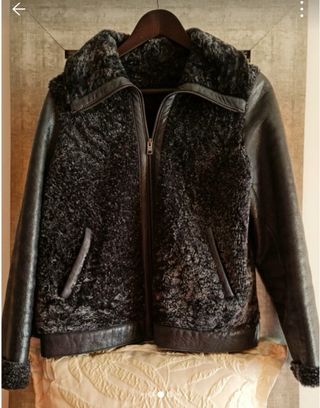 Cazadora Pedro del Hierro Piel y Astracán