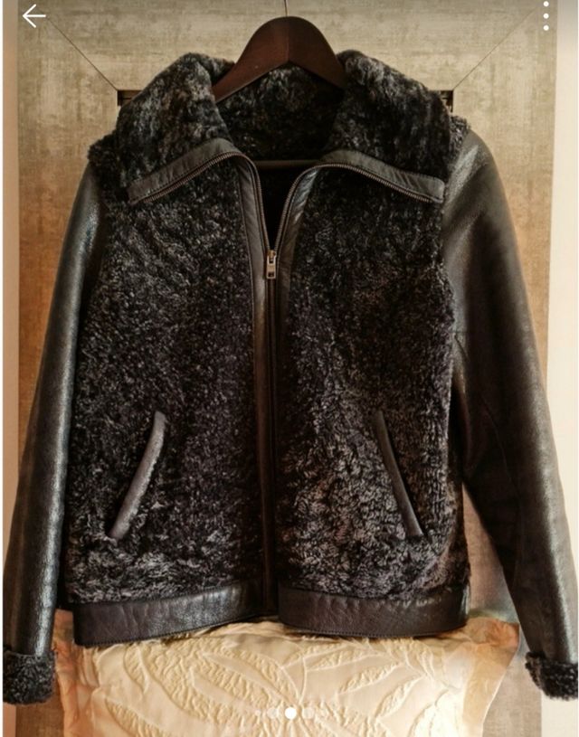 Cazadora Pedro del Hierro Piel y Astracán