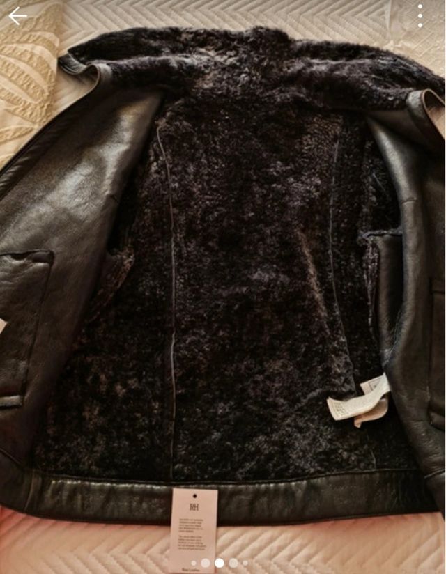 Cazadora Pedro del Hierro Piel y Astracán