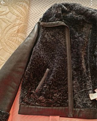 Cazadora Pedro del Hierro Piel y Astracán