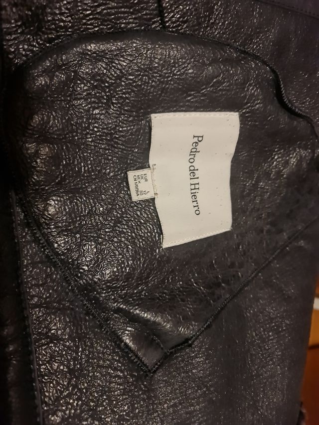 Cazadora Pedro del Hierro Piel y Astracán