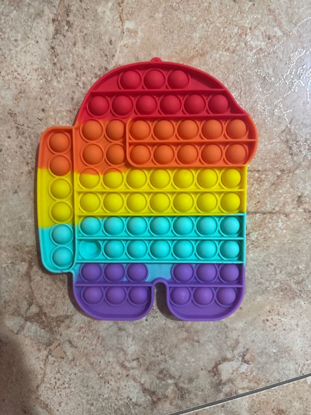 Pop It Arcoíris Among Us