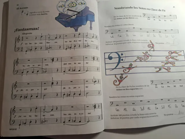 Piano Básico de Bastien Nivel 1