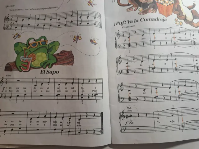 Piano Básico de Bastien Nivel 1