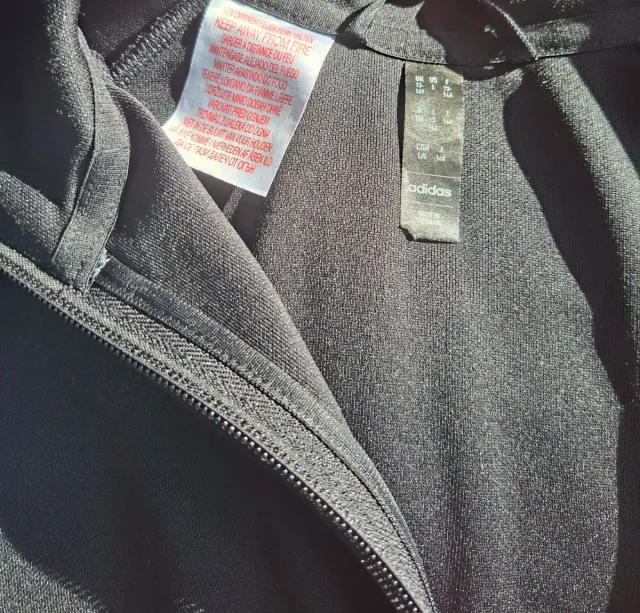 Chándal Adidas Negro  Talla 164