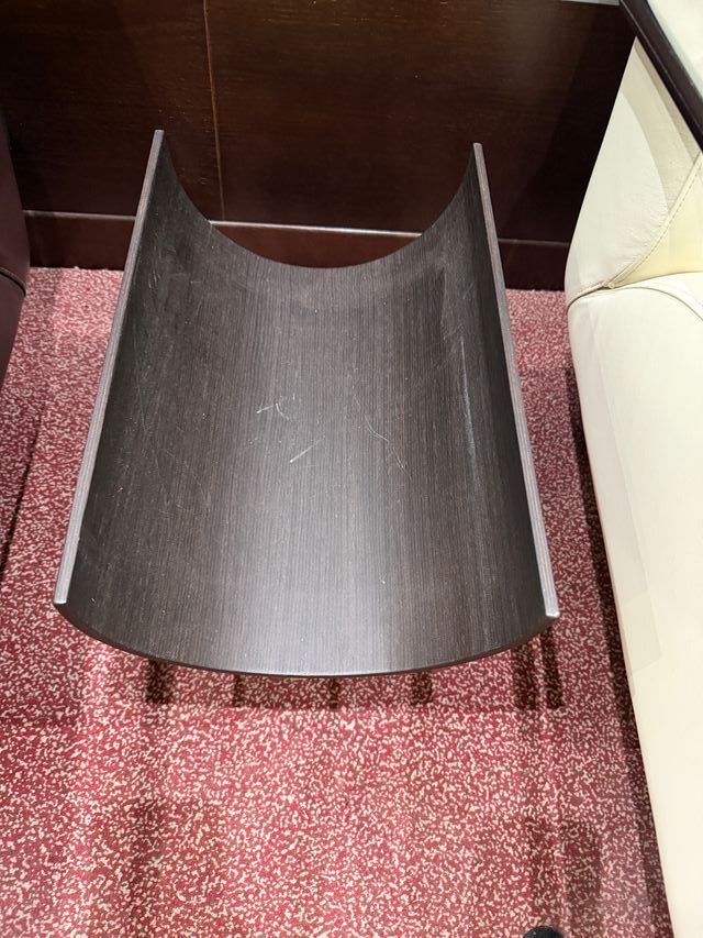 Juego 2 Butacas Recepción Cuero Marrón