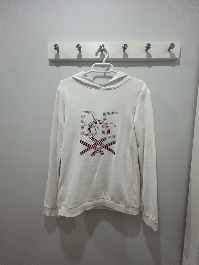 Sudadera niña Benetton con pedrería