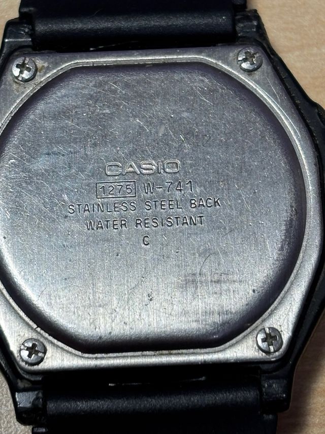 RELOJ CASIO 1275 W-741