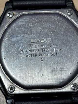 RELOJ CASIO 1275 W-741