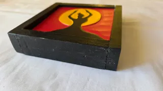 Quadro in legno decorativo