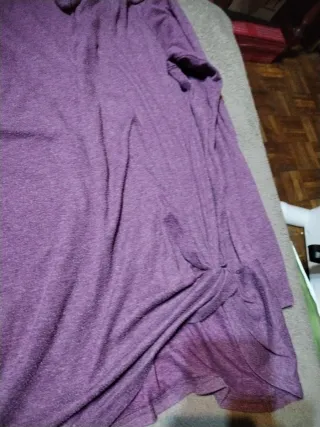 Jersey morado de manga larga