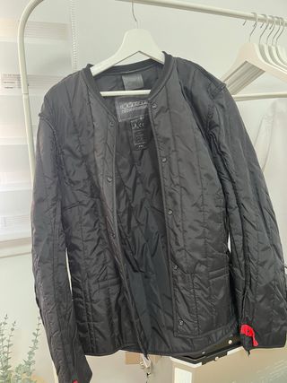 Chaqueta Moto Negra y Gris Talla XXL