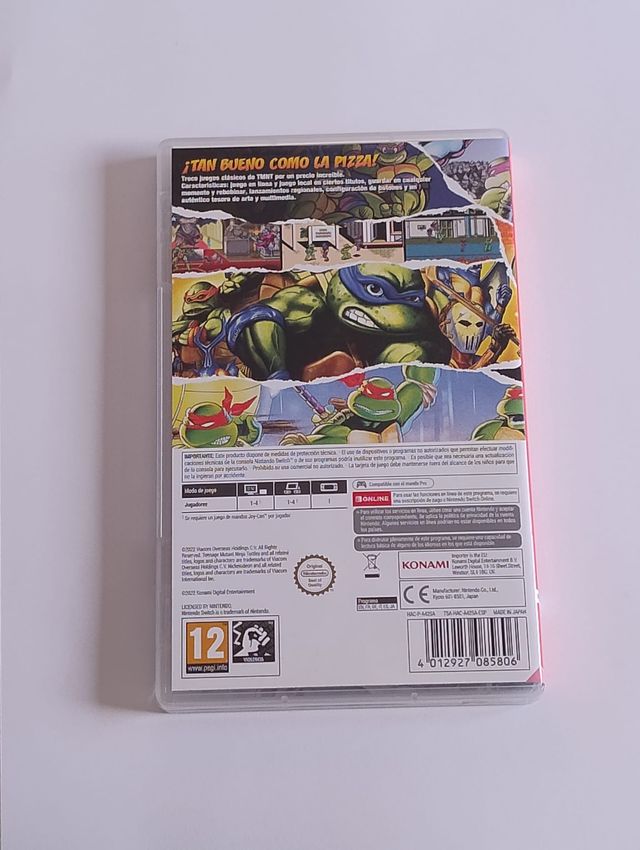 Nintendo Switch TMNT The Cowabunga Collection