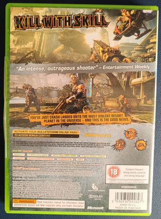 BulletStorm Xbox 360